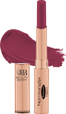 Beauty Berry Absolute Lips Long Lasting Non-Transfer Matte Lipstick(Rubine, 2.4 g)