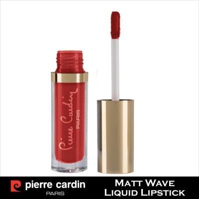 Pierre Cardin Paris Matt Wave Liquid Lipstick Ultra Long Lasting 425(Carmine, 5 ml)