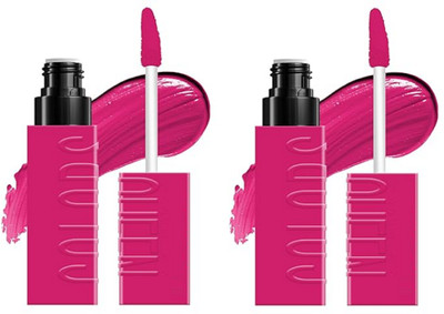Luipui Premium New Color Bliss Matte Liquid Lipstick Lightweight, Long-lasting (Sets 2)(LIGHT PURPLE, 12 ml)