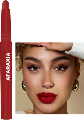 AFARAXIA Use Lip Crayon Long Stay Waterproof & Smudge Proof(Cranberry, 3 g)