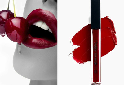BLUEMERMAID PROFESSIONAL LOOK MAKEUP MATTE LIQUID LIPSTICK(ROSE RED, 6 ml)