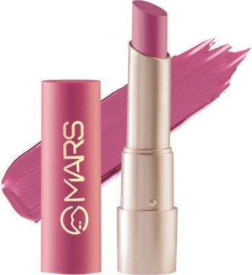 MARS Ultra Pigmented Creamy Matte Lipstick(18 Gulabi Garba, 3.2 g)