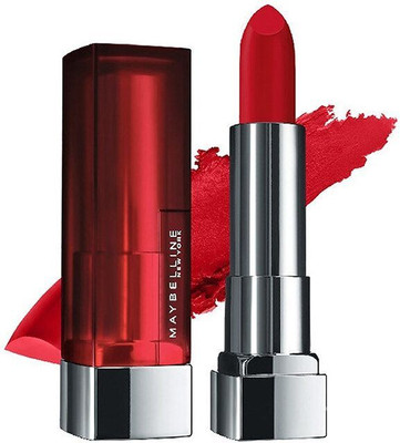 MAYBELLINE NEW YORK Color Sensational Creamy Matte Lipstick(640 Red Liberation, 3.9 g)