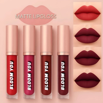 BLOOM YOU Red Rush Hour – Pack of 4 Hot Shades(Red, 10 ml)