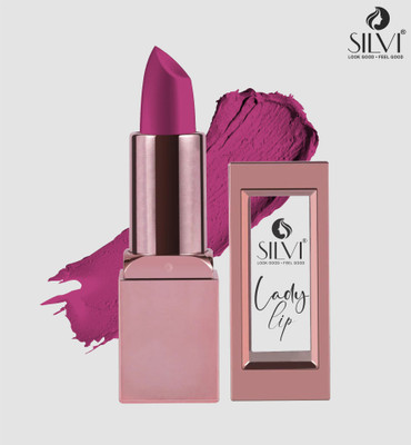 SILVI Ultrastay Transferpoof Lipstick With Vitamin E | Smooth Glide | Waterproof(Imperial Red, 4 g)