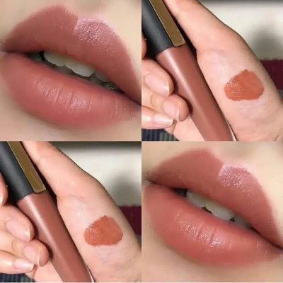 WOONGMI Super Stay Non Transfer Matte Finish Liquid Lip Colour Waterproof(Brown, 6 ml)
