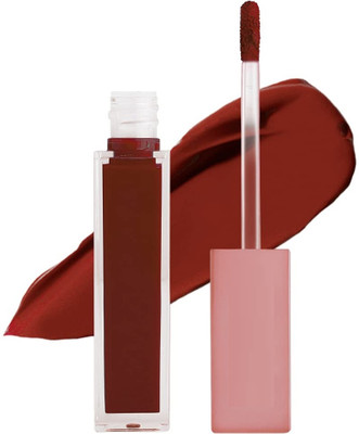 manasona New Waterproof Matte Lip gloss For Womens & Girls(Brown, 7 ml)