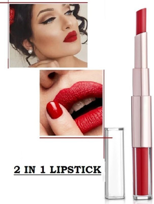DARVING 2 in 1 High Defination Waterproof Long-lasting Liquid matte Lipstick(RED, 12 ml)
