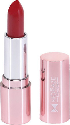 MORAZE Deep Red Matte Lipstick | 4.1g | Bold Color, Long-Lasting & Transfer-Proof(Red, 4.1 g)