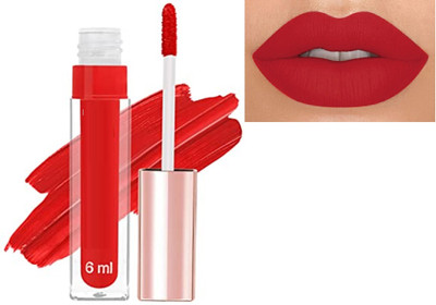 GABBU New Matte finish ultra Smooth Matte Lip Cream lipstick(cherry red, 6 ml)