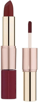 DARYUE Full Coverage Long Lasting Weightless 2 in 1 Maroon Lipstick(Maroon, 8 g)