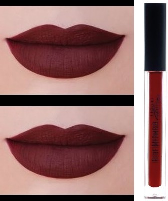 BLUEMERMAID LONG LASTING WATERPROOF & SMUDGE PROOF MAROON LIQUID LIPSTICK FOR ROSY LIPS(MAROON, 6 ml)