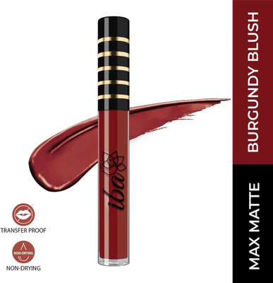 Iba Matte Liquid Lipstick(Burgundy Blush, 2.6 ml)