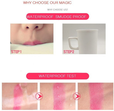 Herrlich SMUDGE PROOF COLOR CHANGING LIPSTICK PINK COLOR(PINK, 3.6 g)