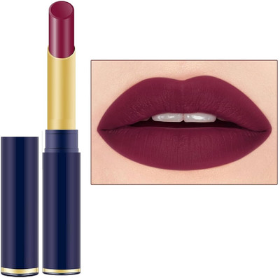 Latixmat Non Transfer Sensational Soft Matte Long Stay Hydrating Lipstick(Wine, 4 g)