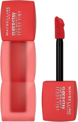 MAYBELLINE NEW YORK Superstay Teddy Tint - Lip and Cheek Color | Coquettish(Coquettish, 5 ml)