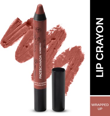 FACES CANADA Ultime Pro Matte Lip Crayon Wrapped Up 09 2.8 gm(Wrapped Up, 2.8 g)