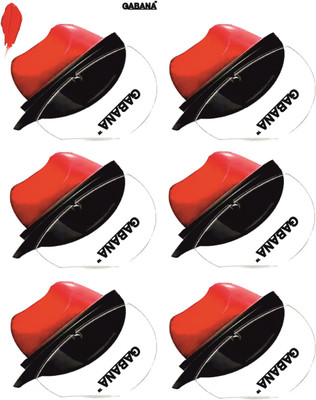 GABANA Apple Shape (Red) Matte Lipstick for Long Lasting & Lightweight -(20g) Pack of 3(Red, 60 g)