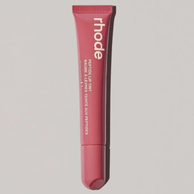 Rhode Peptide Lip Tint & Lip Gloss- salty tan (soft mauve)(10 ml, Soft Mauve)