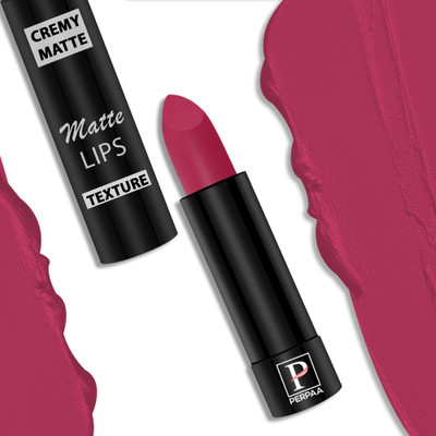 Perpaa Non Transfer Lip Color, Matte Finish 3.5gm(Strawberry Pink, 3.5 g)