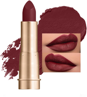 MYEONG Ultra Pigmented Creamy Matte Bride Mehroon Lipstick(Bride Mehroon, 3.5 g)