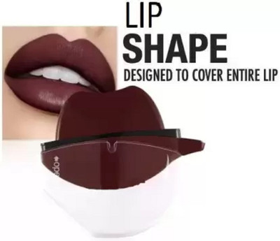 GABBU Lip Shape Lipstick Long Lasting Waterproof Non-Stick Cup Matte Lipstick1(MAROON, 5 g)