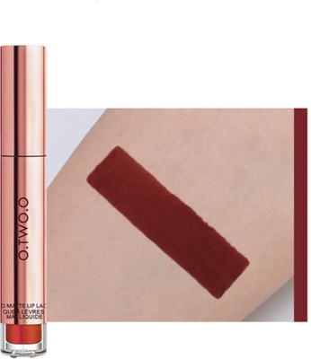 BAE BEAUTE O.TWO.O Velvet Matte liquid lipstick | Waterproof | Long lasting | VML 11(MAROON, 4 g)