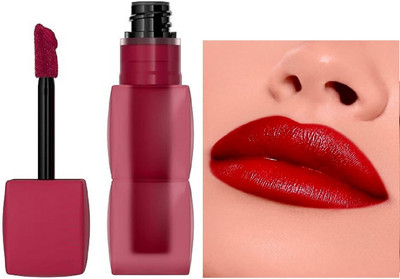 GABBU Soft Matte Multi Use Comfortable Long wear lipstick/--*(red, 5 ml)