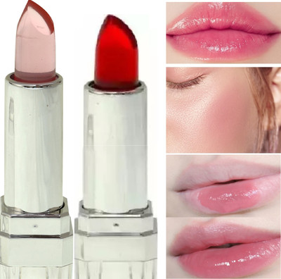 REIMICHI color change jelly moisturizing lipstick pack of 2(MULTI COLOR, 7.2 g)