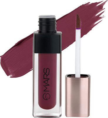 MARS Popstar Non Transfer Smudge Proof Long Lasting Matte Liquid Lipstick(ROCKY CANDY - 14, 6 ml)
