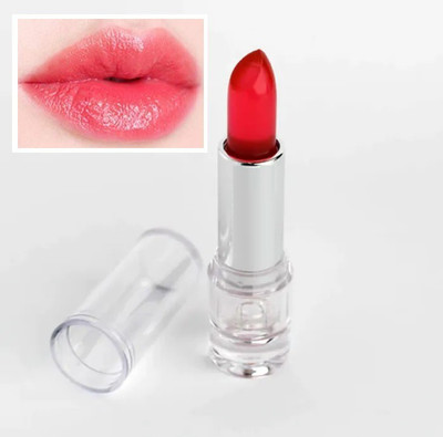 GFSU - GO FOR SOMETHING UNIQUE color change Red gel lipstick waterproof non transfer 24 hrs(RED, 3.5 g)