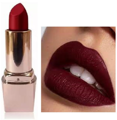 Luipui maroon matte lipstick for impressive look and beauty of lips pack of 1(maroon, 6 g)