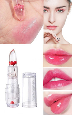 SEUNG NEW FLOWER JELLY LIPSTICK MADE WITH TEMPERATURE FORMULA(PINK, 3.6 g)
