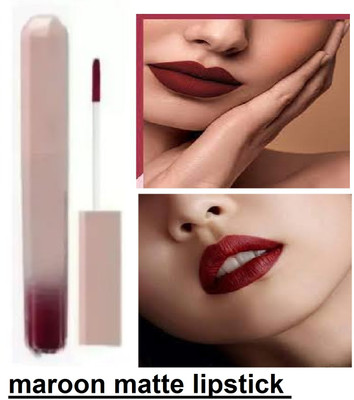 Luipui maroon liquid lipstick pack of 1 best of women(maroon, 6 ml)