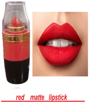 Luipui best red crayon matte long lasting lipstick waterproof(red, 6 g)
