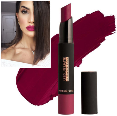 tanvi27 Multi Use Velvet Matte Finish & Kiss Proof Cool Magenta Lipstick(Magenta, 3.5 g)