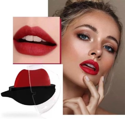 Arcanuy Cute Lips Shape Apple Design,Waterproof,Long Lasting, Non Sticky Lipstick(red, 5 g)