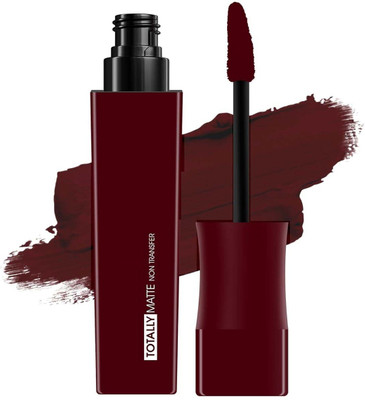 THTC Totally Matte Liquid Lipstick | Intense Color Payoff & Lightweight SHADE03(Deep Maroon, 7.5 ml)
