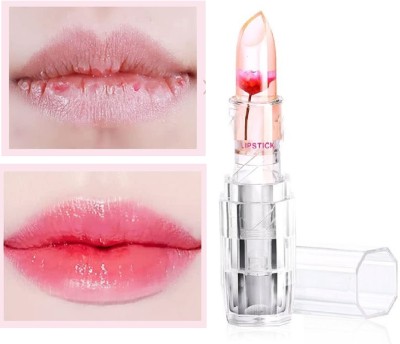 LILLYAMOR Natural Flower Lip Gloss Lasting Moisturizer Lipstick(PINK, 3.6 g)