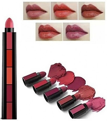 kHUDAt entera Red Edition 5 In 1 Creamy Matte Finish Lipstick(MADRID)(Red, 16.3 g)