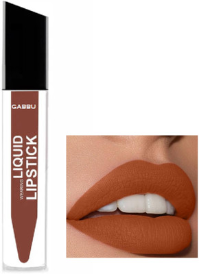 GABBU Long Lasting Lipstick | Smooth Application(BROWN, 5 ml)