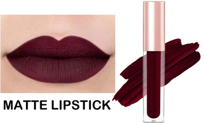 GABBU LIQUID MATTE FINISH DARK MAROON LIPSTICK(DARK MAROON, 6 ml)