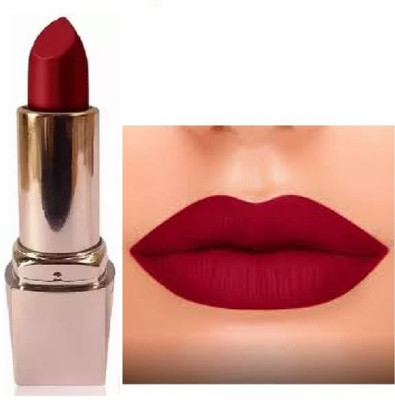 Luipui maroon matte lipstick pack of 1 waterproof and long lasting(maroon, 6 g)
