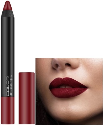 DARVING Lip Crayon Lipstick Non Transfer Lip Crayon for Women(RICH MAROON, 3.5 g)