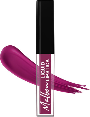 malbon Transfer Smudge Proof Longlasting Sensational Liquid Matte Lipstick(purple, 4 ml)