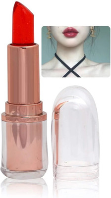 GABBU colour changing gel moisturizing Lipstick Long Lasting Hydrating lipstick/4(red, 3.8 g)