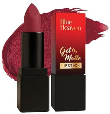 BLUE HEAVEN GET MATTE NATURAL LIPSTICK(103RED, 4 g)