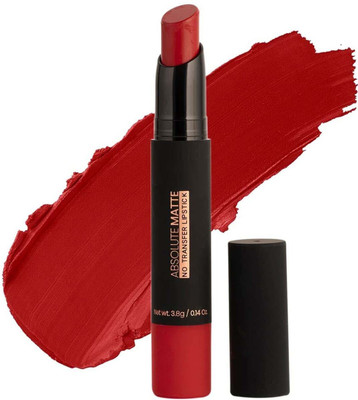 THTC Colour Non-Transfer Matt Waterproof Lipstick Shade 402(Ruby Red, 3.5 g)