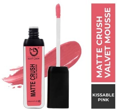 MATTLOOK Matte Crush Velvet Mousse LG-03-17 Kissable Pink(17 Kissable Pink, 10 ml)