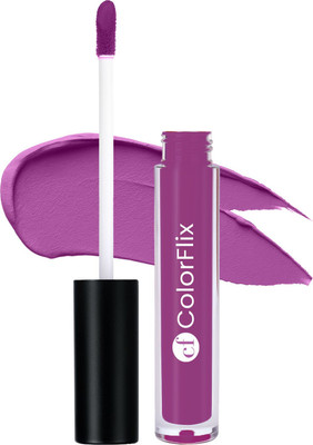 ColorFlix PowerMatte Liquid Lipstick, Transfer-Proof, Long-Stay Velvet Matte Finish(Molten Muse, 5 ml)